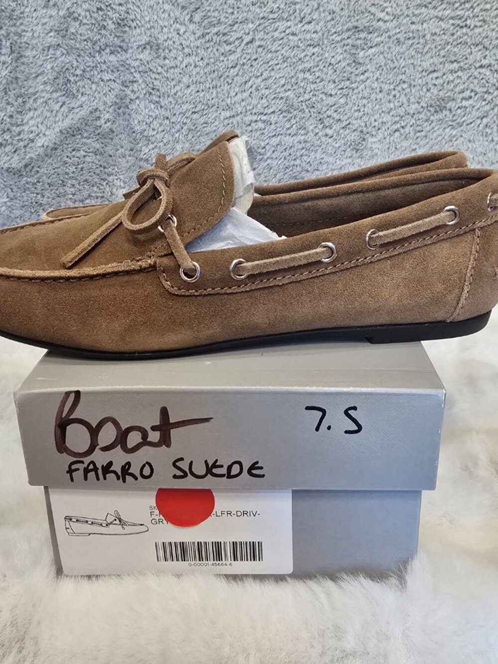 Everlane Boat Shoe Farro Taupe Italian Suede Women's SizesNEW in BOX Nautical - Picture 5 of 8